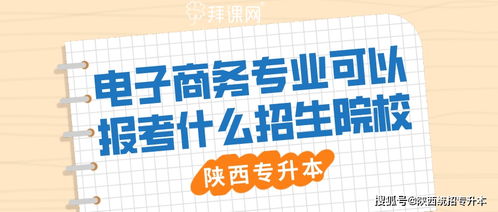 单位里招电子商务专业的
